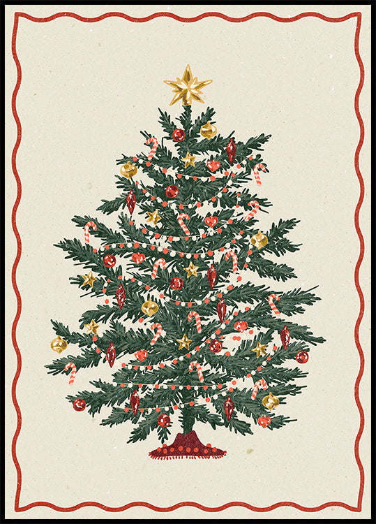 Christmas tree Plakat - Posterbox
