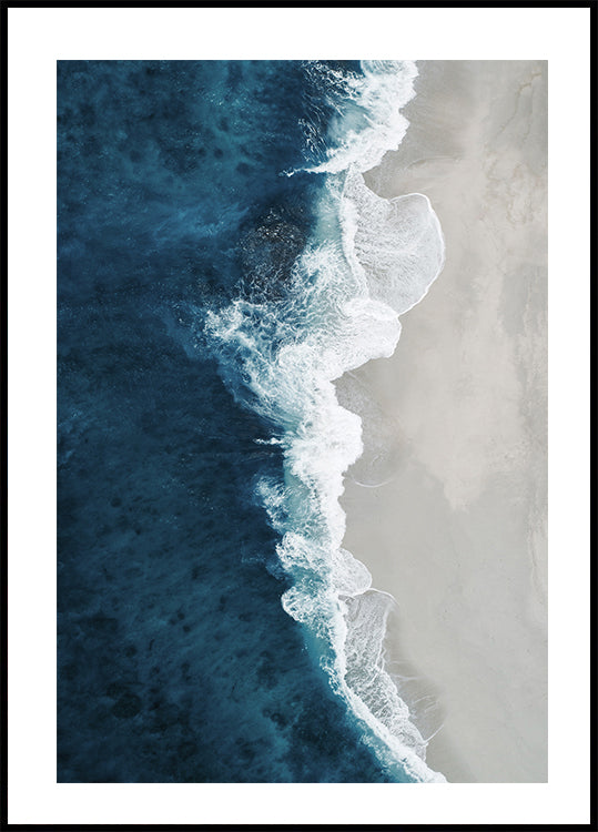 Poster „Waves Wash To The Shore“ – Posterbox.dk