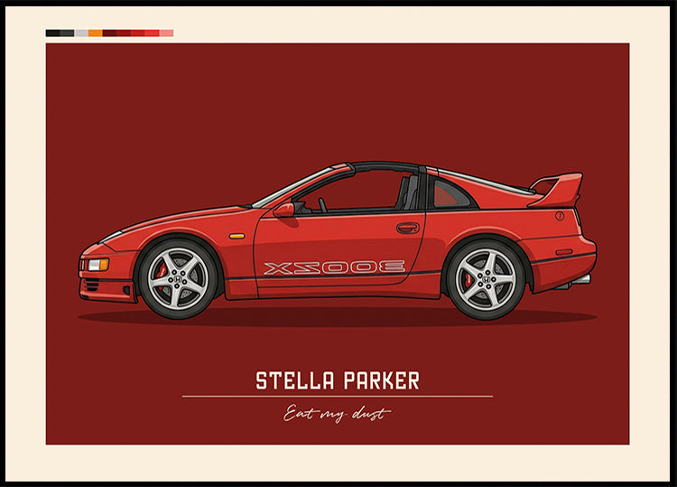 Sport Car Personal 12 Plakat - Posterbox