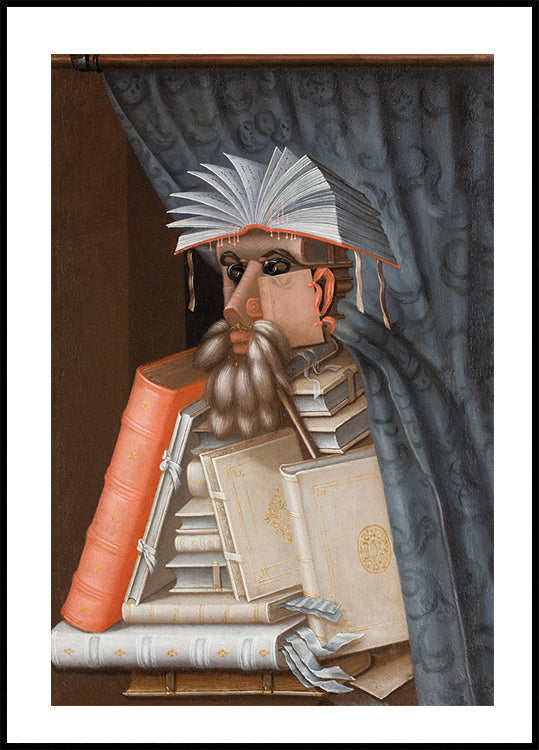 Der Bibliothekar von Giuseppe Arcimboldo Poster - Posterbox.dk