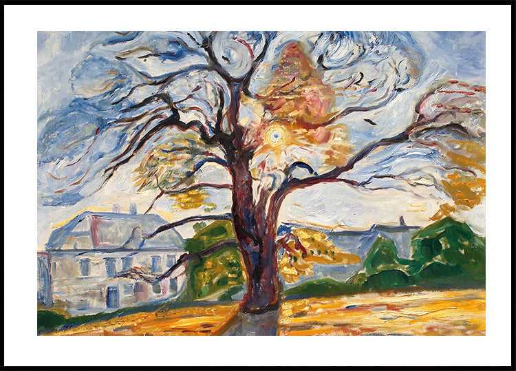 Die Eiche von Edvard Munch Poster - Posterbox.dk