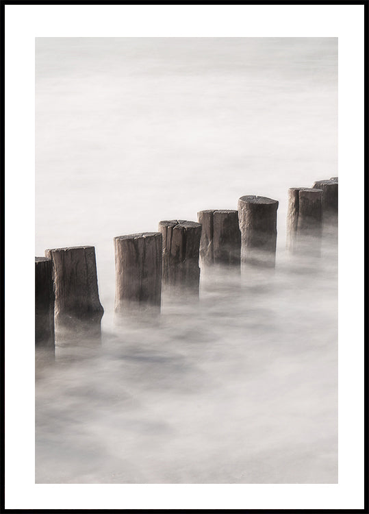 Piles In A Thick Fog Poster - Posterbox.dk