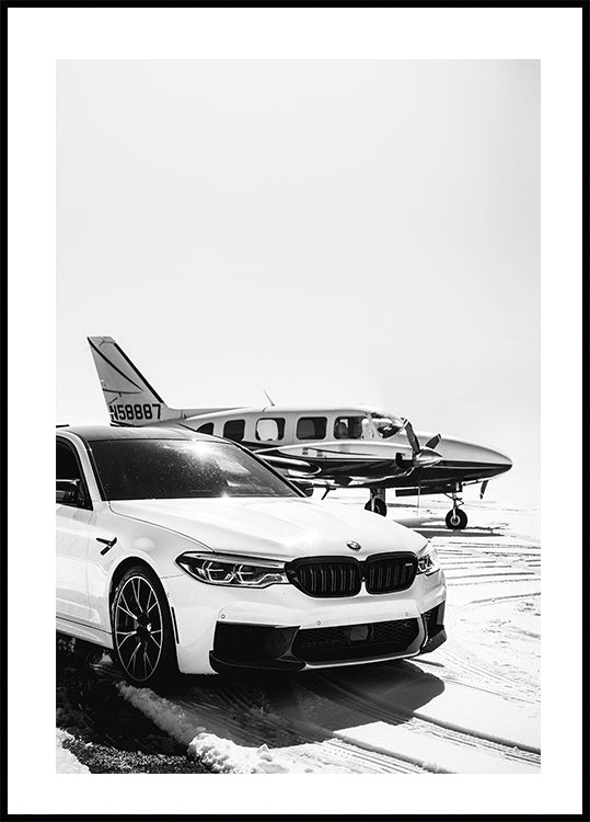 Luxusleben-BMW-Poster - Posterbox.dk