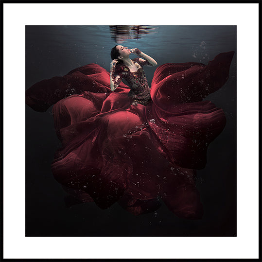 The Lady in Red Plakat - Posterbox