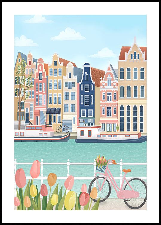 Amsterdam City Plakat - Posterbox