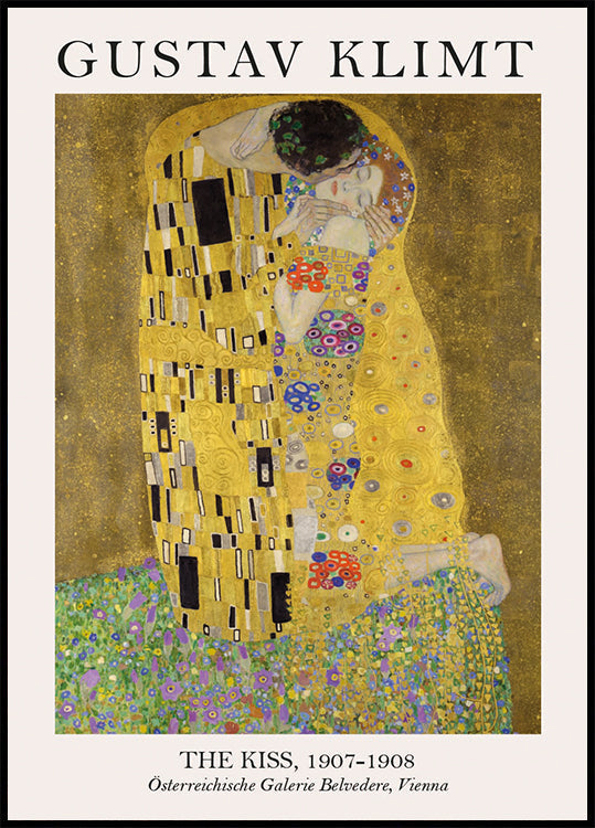 Der Kuss von Gustav Klimt Poster - Posterbox.dk
