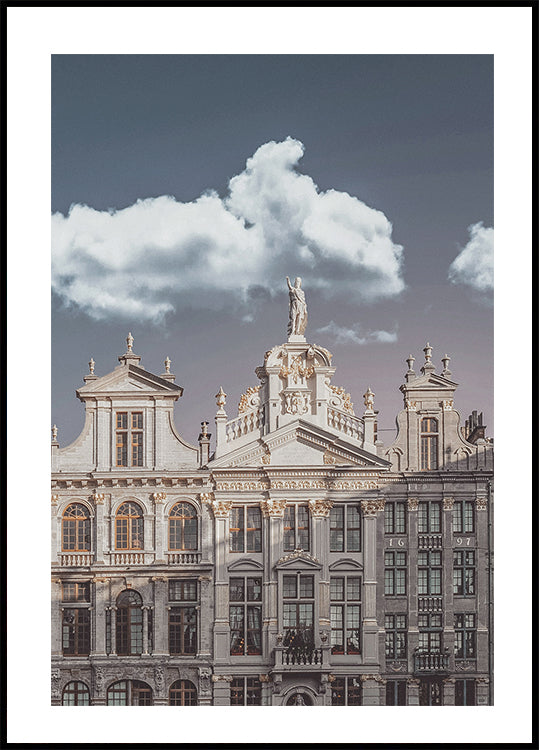 Gebäude in Brüssel Poster - Posterbox.dk