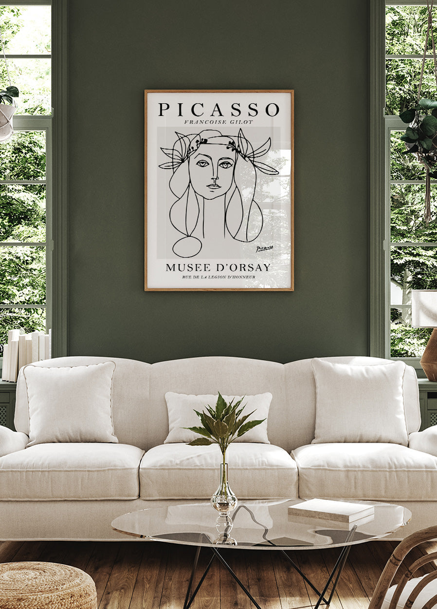 Francoise Gilot Picasso Poster - Posterbox.dk