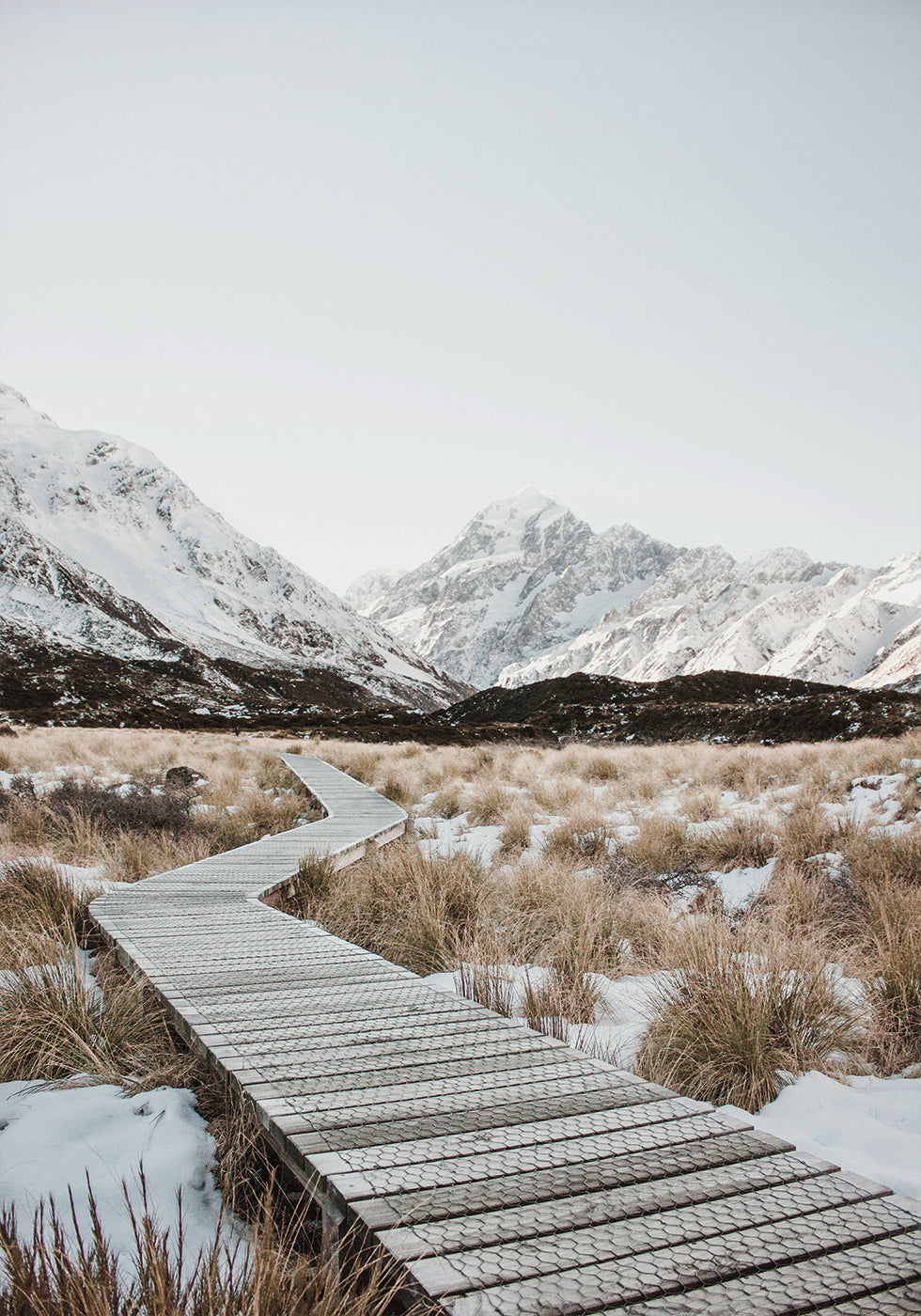 Hooker Valley Track Poster - Posterbox.dk