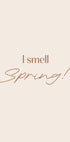 Ich rieche den Frühling Poster - Posterbox.no
