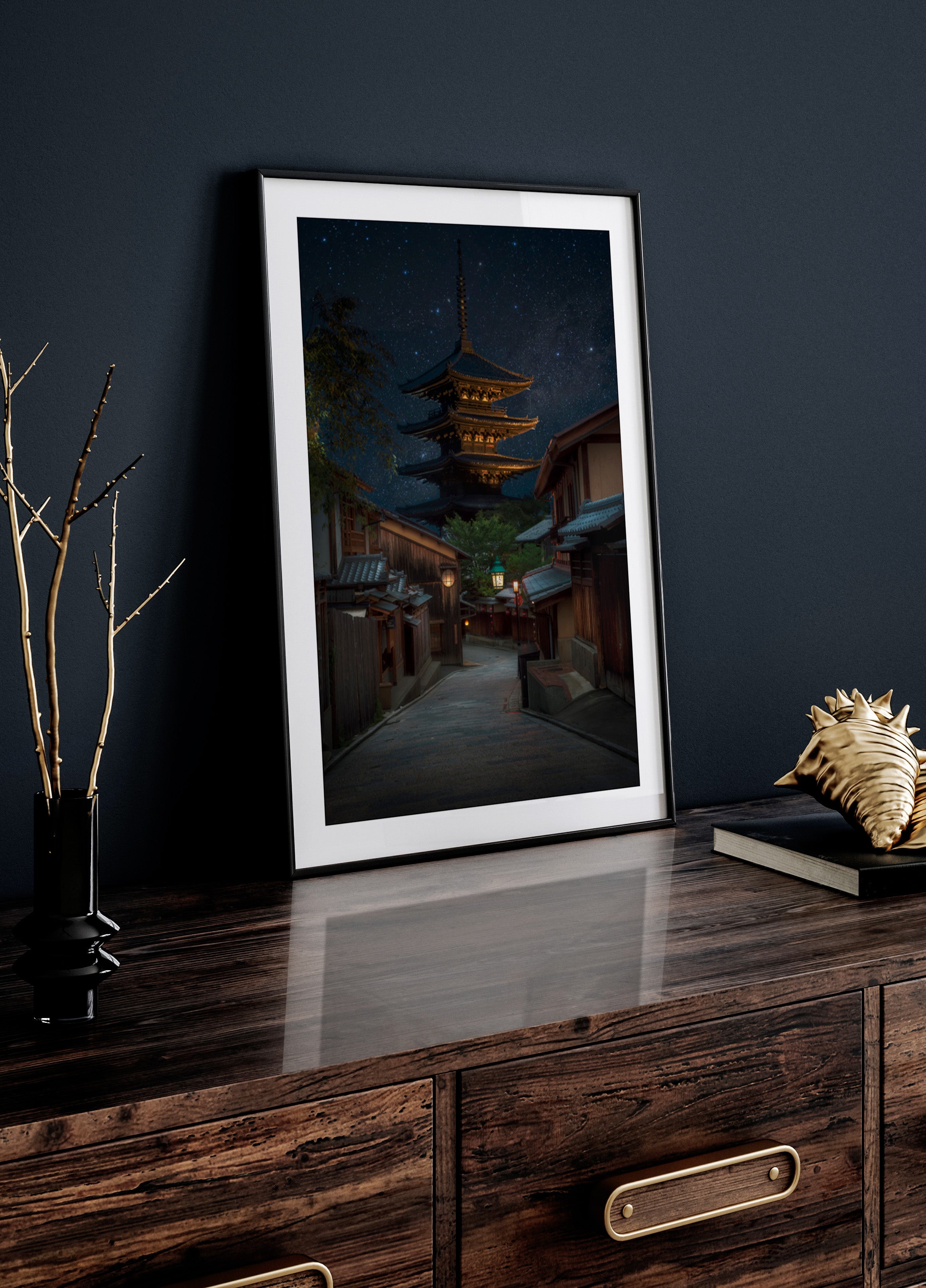 Sternennacht der Kyoto-Pagode