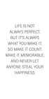 Life is Not Poster - Posterbox.no
