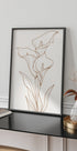 Line Art Flower No. 2 Poster - Posterbox.dk