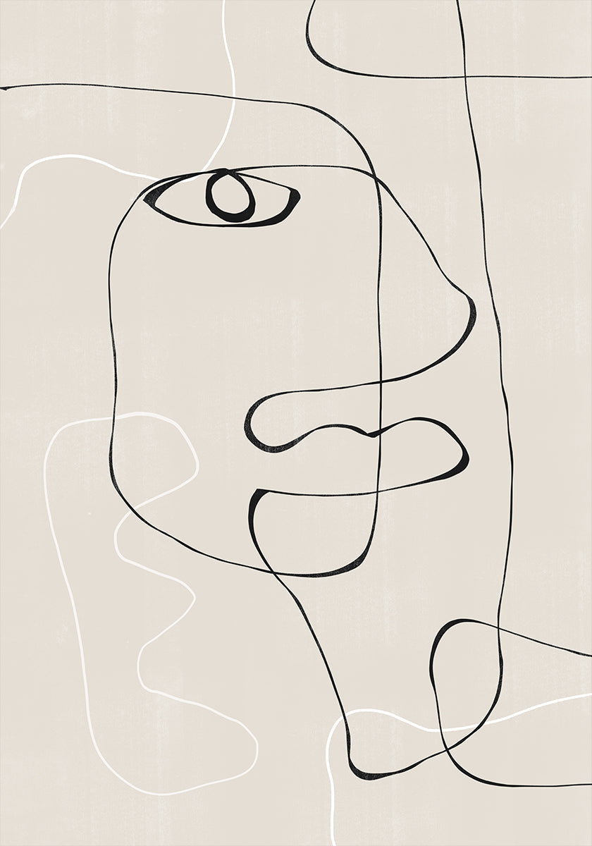 Line Expression Plakat - Posterbox