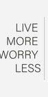 Live More Poster - Posterbox.no