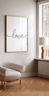 Love Line Art Poster - Posterbox.no