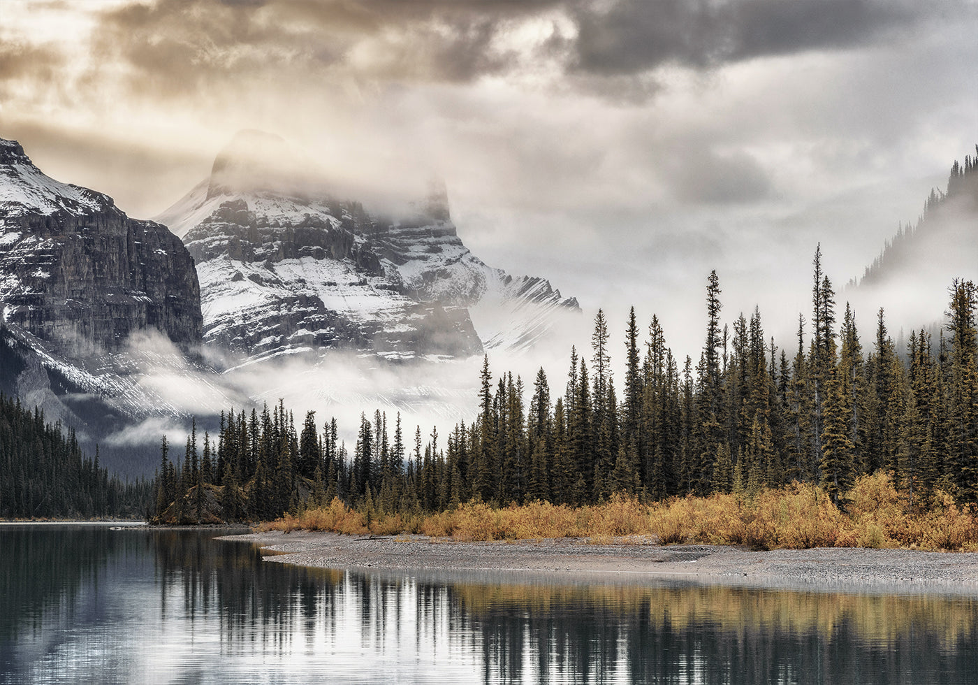 Maligne Lake Poster - Posterbox.dk