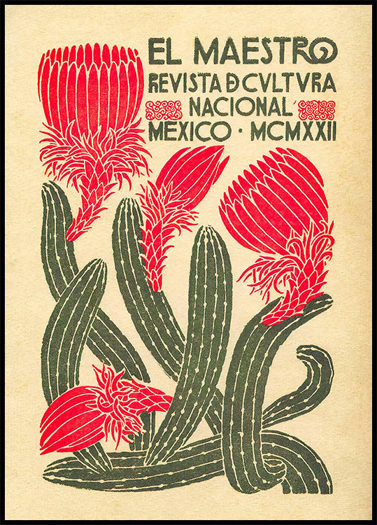 Mexikanisches Ausstellungsplakat - Posterbox.dk