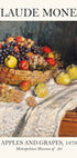 Monet Äpfel und Trauben Poster - Posterbox.dk