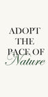 Pace Of Nature Poster - Posterbox.no