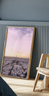 Paris während des Sonnenuntergangs Poster - Posterbox.dk