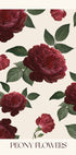 Pfingstrosen-Blumen-Poster - Posterbox.dk