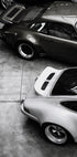 Klassisches Porsche in Schwarz-Weiß-Poster - Posterbox.dk