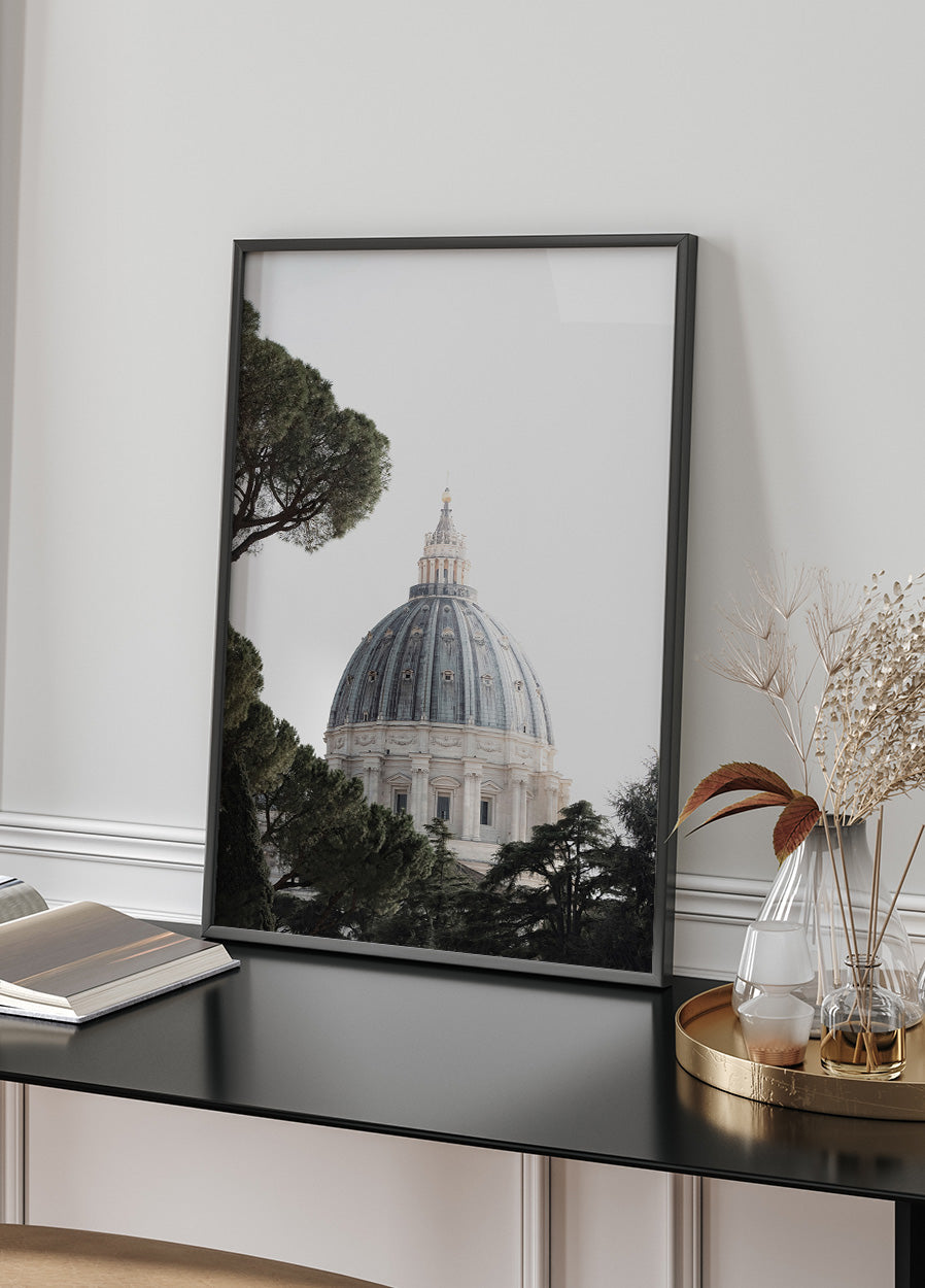 Poster der Peterskirche in Rom - Posterbox.dk