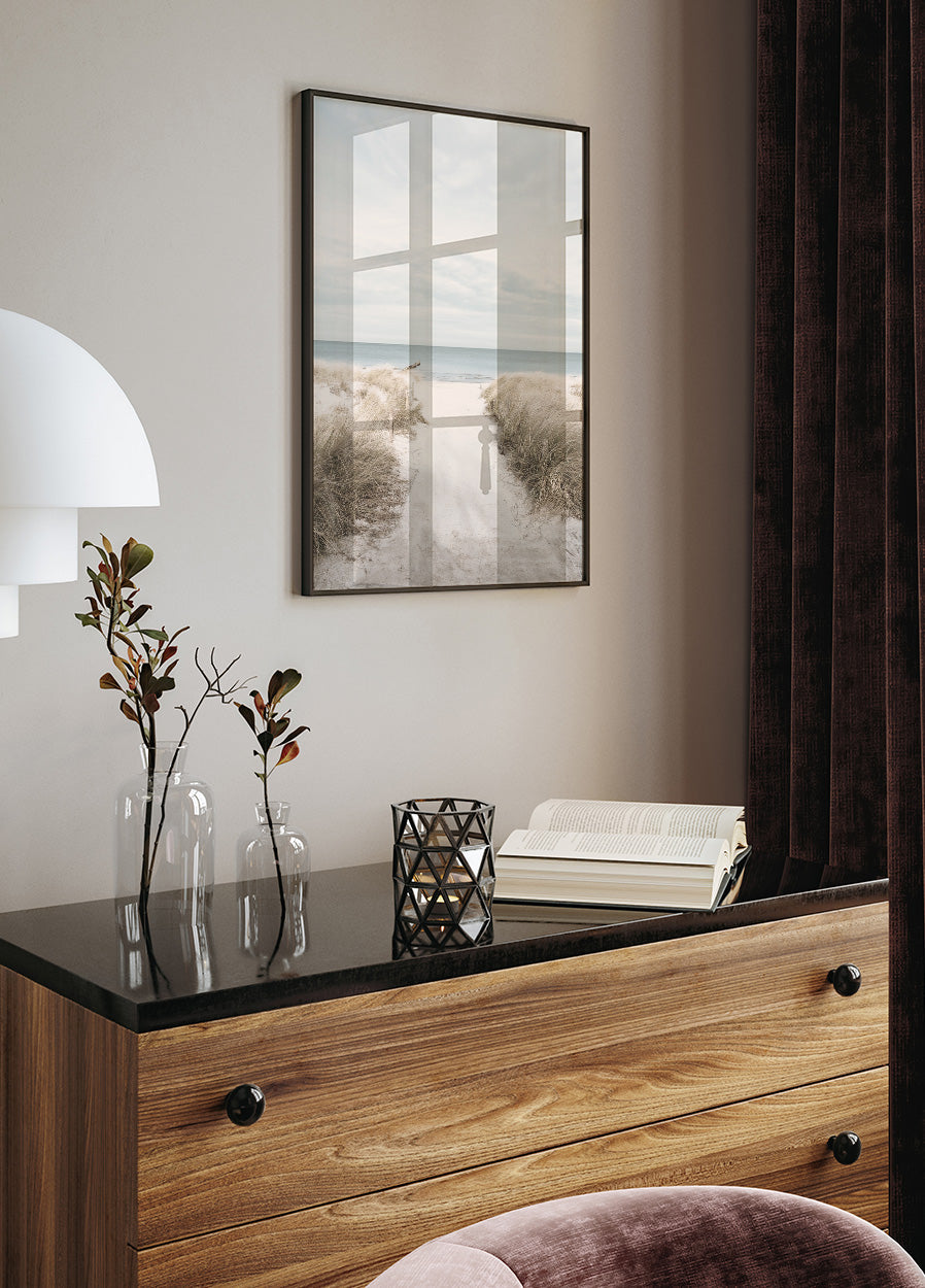 Sandy Path To The Sea Poster - Posterbox.dk