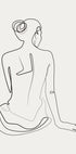 Formen Line Art Nr. 1 Poster - Posterbox.dk