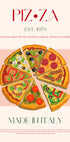 Slices of Italy Plakat - Posterbox