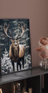 Poster Hirsch im Wald - Posterbox.dk