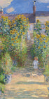 Der Künstlergarten in Vétheuil von Claude Poster - Posterbox.dk