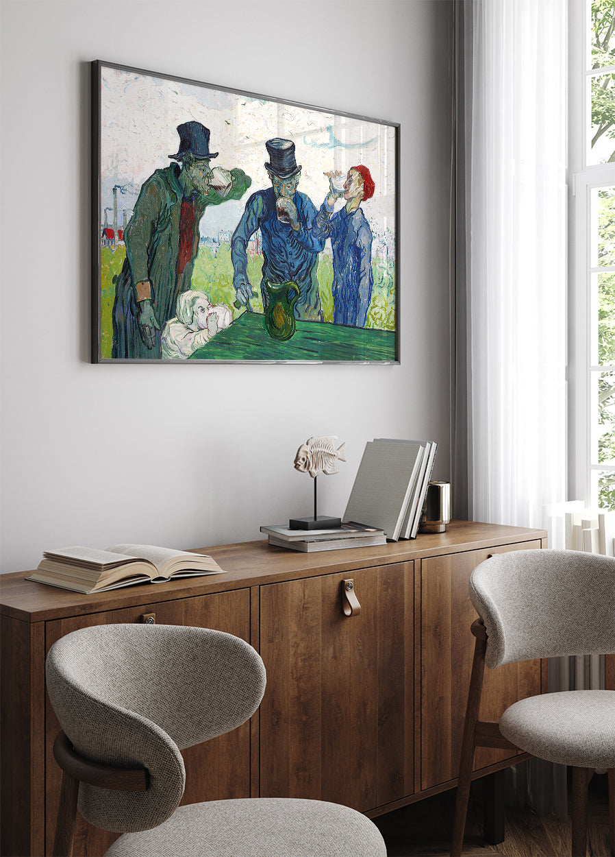 Die Trinker von Vincent van Gogh Poster - Posterbox.dk