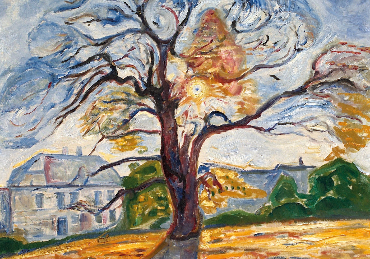 Die Eiche von Edvard Munch Poster - Posterbox.dk