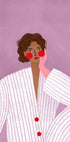 The Woman With the Pink Glove Plakat - Posterbox