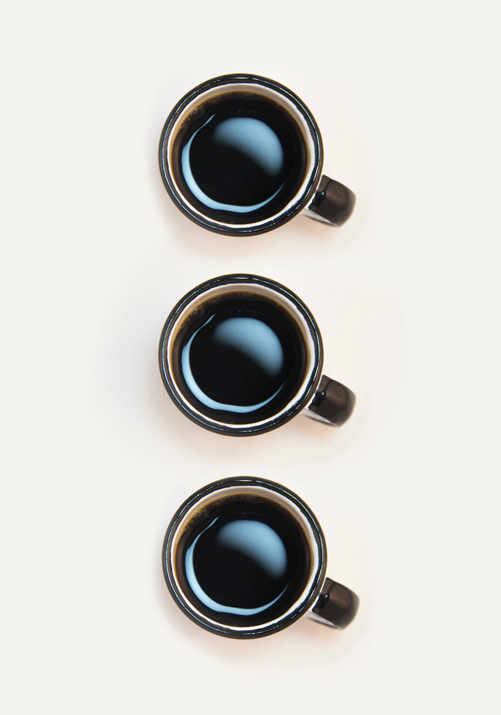 Drei Tassen Kaffee Poster - Posterbox.dk