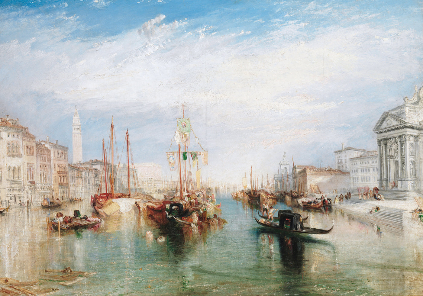 Venedig von der Veranda der Madonna von William Turner Poster - Posterbox.dk