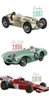 Vintage Racecars Plakat - Posterbox