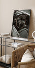Vintage-Auto-Lenkrad-Poster - Posterbox.dk