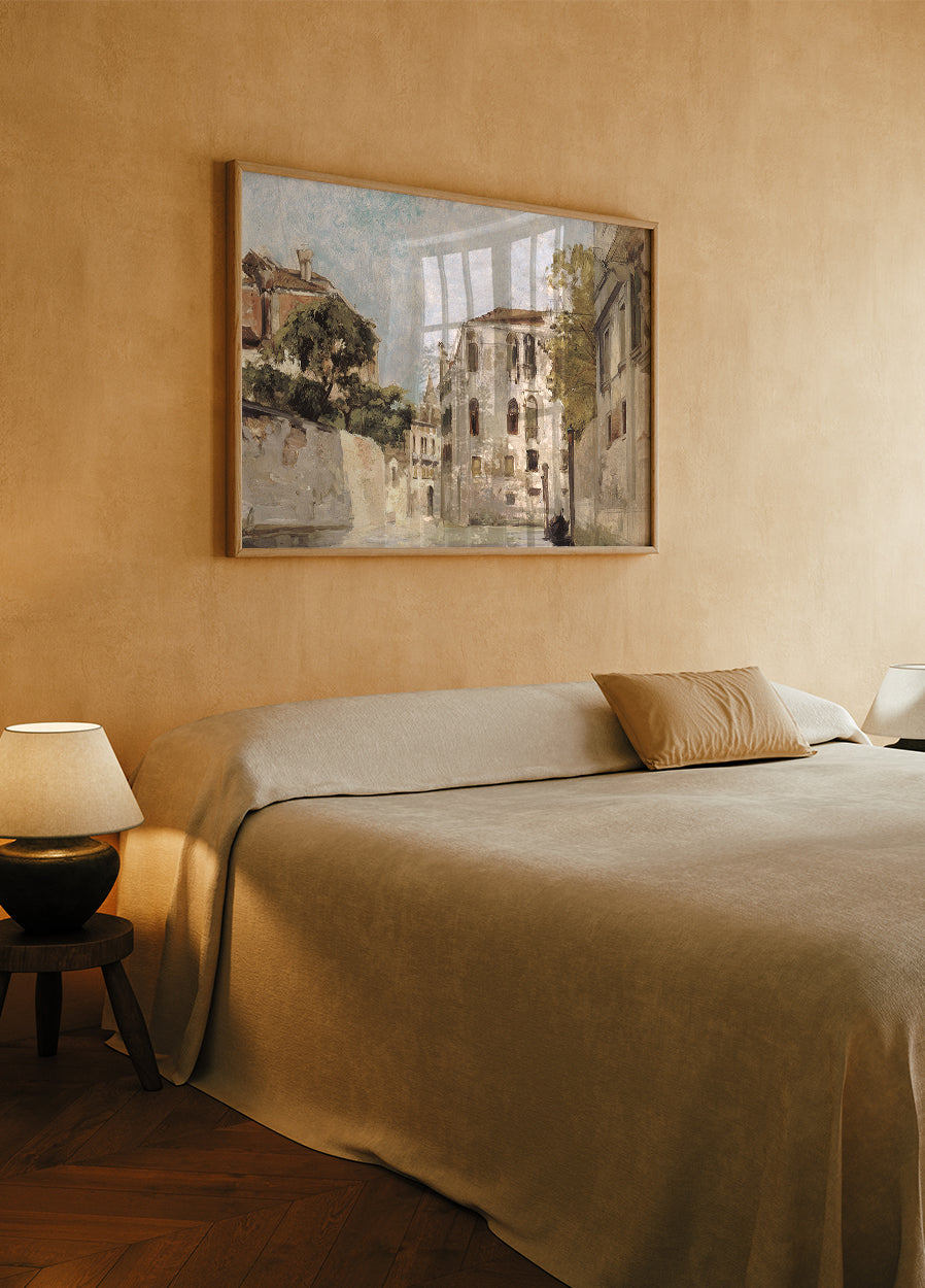 Vue De Venise von Arnold Scheffer Poster - Posterbox.dk