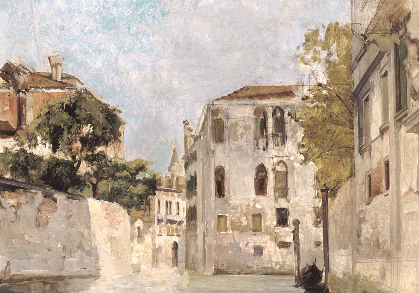 Vue De Venise von Arnold Scheffer Poster - Posterbox.dk