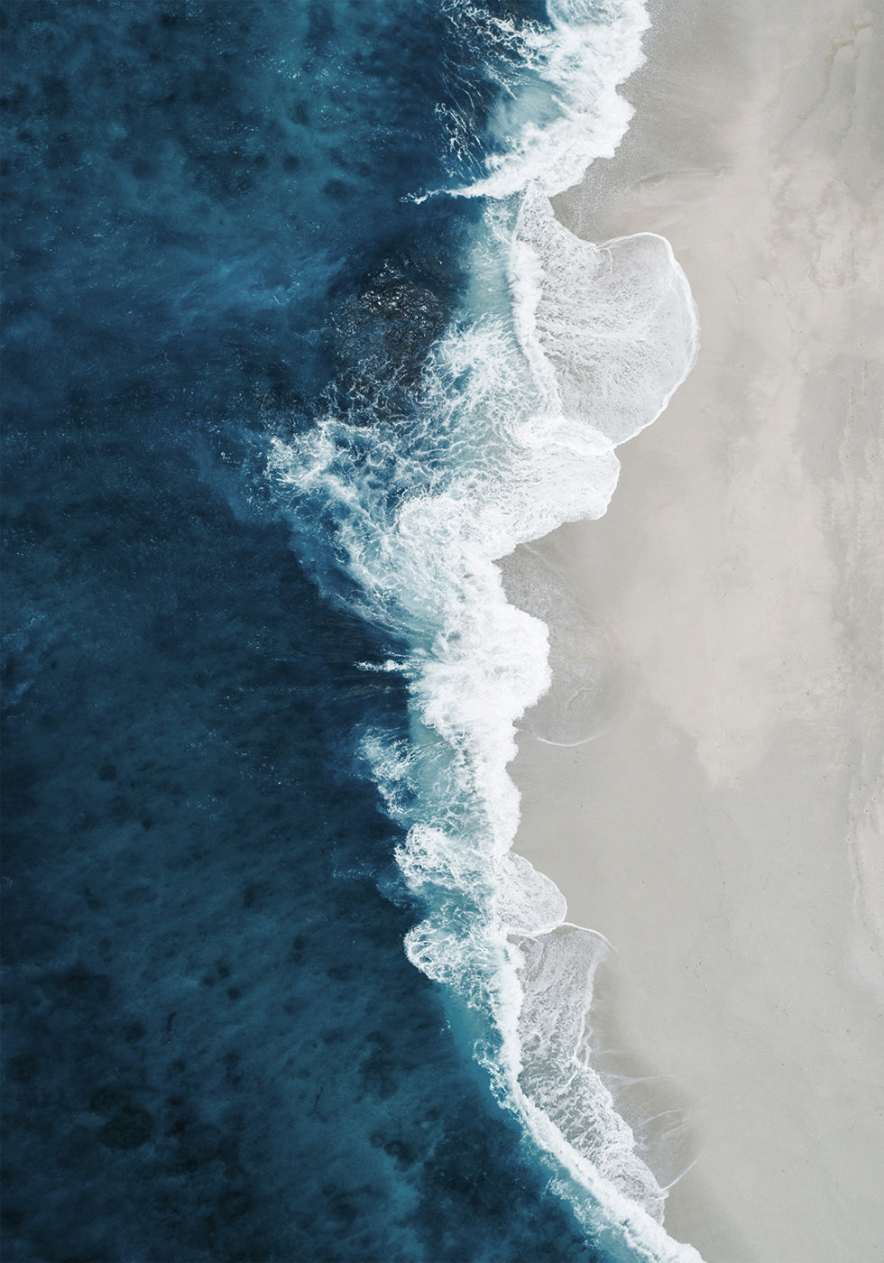 Poster „Waves Wash To The Shore“ – Posterbox.dk