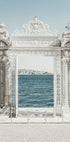 Weißes Tor des Dolmabahçe-Palastes, Türkei Poster - Posterbox.dk
