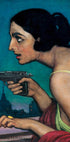 Frau mit einer Waffe Vintage Poster - Posterbox.dk