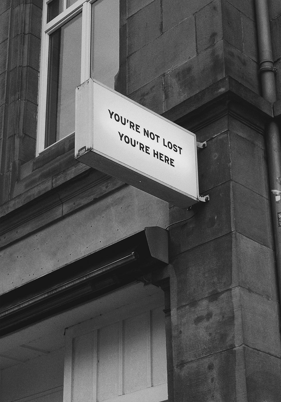 Poster „You Are Not Lost“ - Posterbox.dk