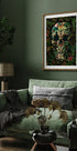Papillon Skull Plakat - Posterbox
