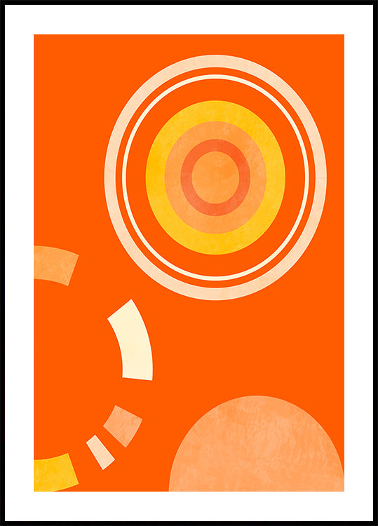 Spring Mid Rhapsody Orange 4 Plakat - Posterbox