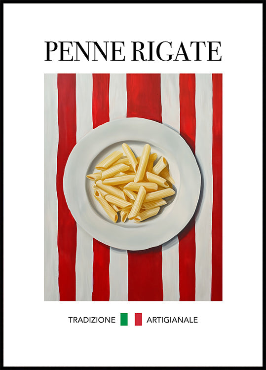 Penne Rigate Plakat - Posterbox