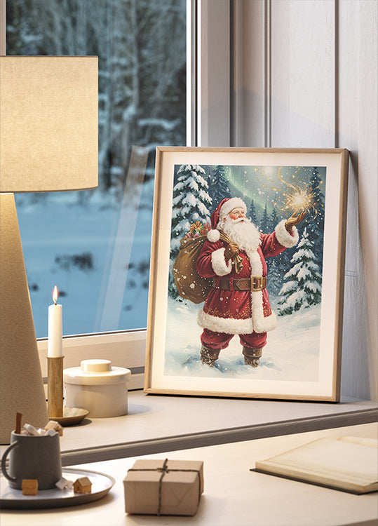 Santa Claus Magic Plakat - Posterbox